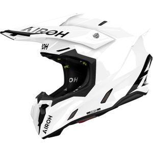 Airoh Twist 3 Wit Offroad Helm - Maat S - Helm