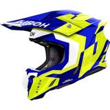 AIROH - Twist III Dizzy - Off-Road Helm - Zwart - High-Resistance Thermoplastic