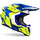 Airoh - Twist 3.0 - Helm - Blauw Geel - Offroad