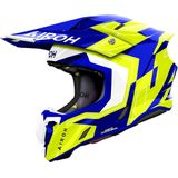 AIROH - Twist III Dizzy - Off-Road Helm - Zwart - High-Resistance Thermoplastic