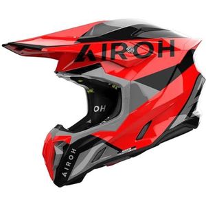 Airoh - Twist 3 King - Offroad Helm - Rood Grijs