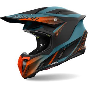 Crosshelm Airoh Twist 3 Shard Mat Oranje