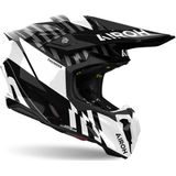 Airoh - Twist 3.0 - Helm - Zwart Wit - Materiaal HRT