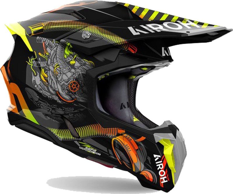 Airoh Twist 3 Toxic Motorcross Helm