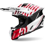Airoh Twist 3.0 Thunder Red White M - Maat M - Helm
