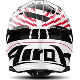 Airoh - Twist 3 - Offroad Helm - Rood Wit - HRT-Schaal