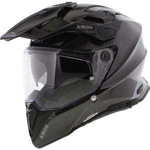 Airoh Commander 2 Carbon Adventure motor helm glans carbon zwart