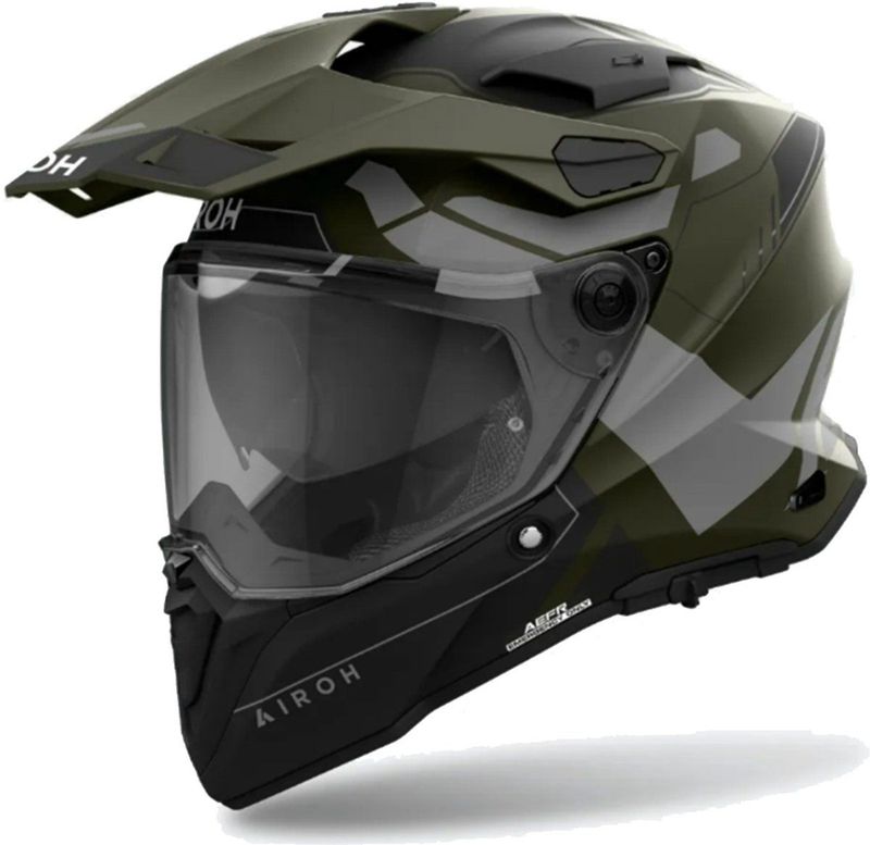 AIROH - Commander II Reveal - Integraalhelm - Zwart - Lichtgewicht