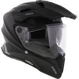 Airoh - Commander 2 Adventure - Motor Helm - Mat Zwart - Composiet Carbon