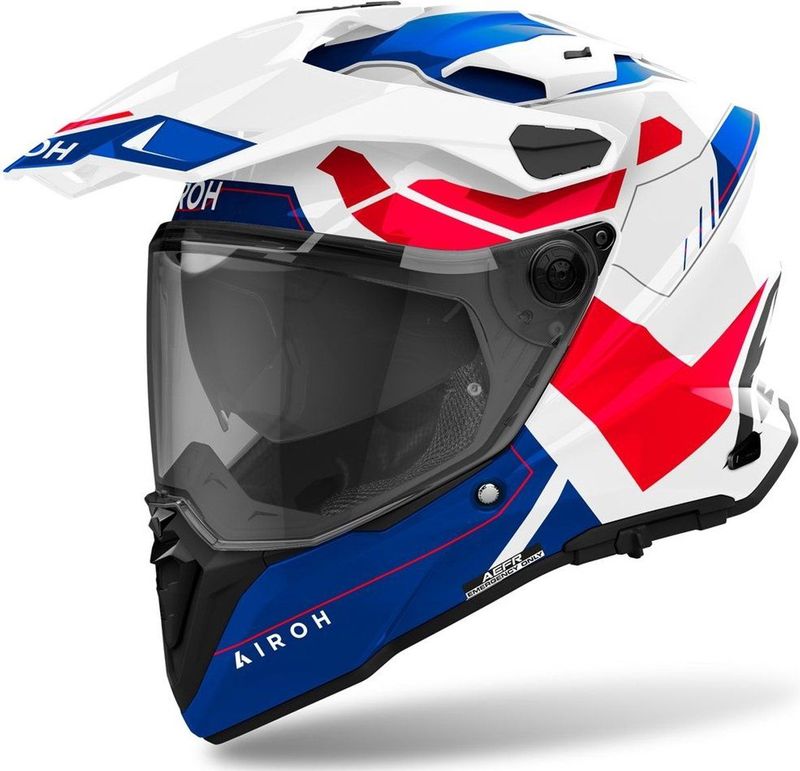 Airoh - Commander 2 Reveal - Motorhelm - Zwart - HPC Materiaal