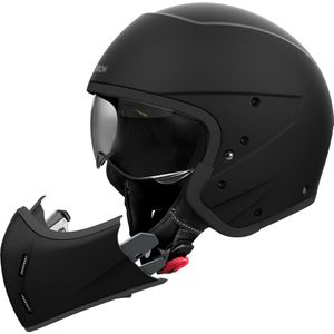 Airoh J 110 Color, modulaire helm, Mat-Zwart, XL