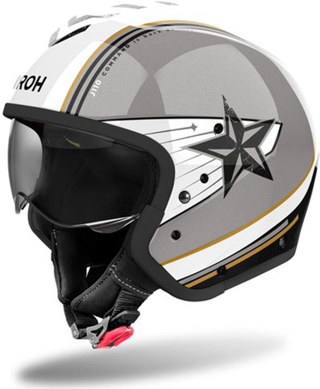 Airoh - J110 Command - Modulaire Helm - Gold Glitter