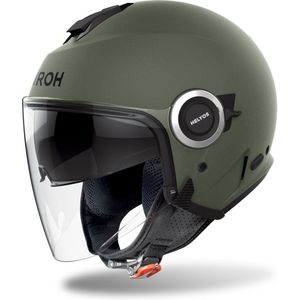 Airoh - Helyos Color - Open Face Helm - Mat Militair Groen - Hoofdmateriaal