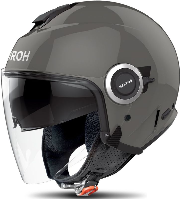 Airoh - Helyos Color - Jethelm - Donker Grijs - Gloss