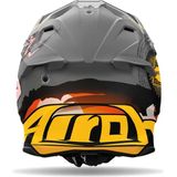 Airoh - Twist 3.0 - Crosshelm - Mat Grijs Zwart Oranje