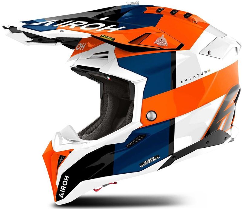 Airoh Aviator 3 Monarch Motorcross helm