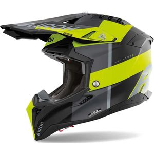 Airoh - Aviator 3 - Crosshelm - Carbon 3K - Zwart