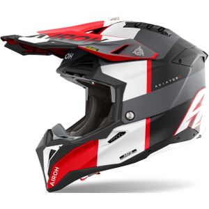 Airoh - Aviator 3 - Offroad Helm - Carbon - Zwart