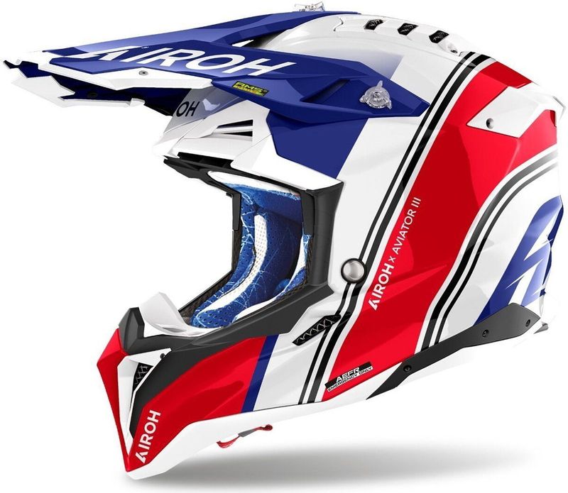 Airoh - Aviator 3 Hima - Crosshelm - Glanzend - Carbon