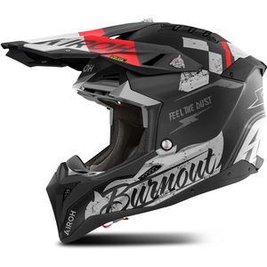 Airoh - Aviator 3 Burnout - Offroadhelm - Zwart Mat