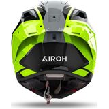 Airoh GP 800 Master Carbon Zwart Grijs Geel Integraalhelm - Maat L - Helm