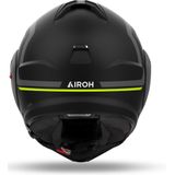 Airoh - Mathisse II Genius - Systeemhelm - Matzwart Grijs Geel