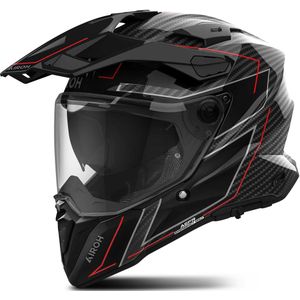 Adventure Helm Airoh Commander 2 Koolstofvezel