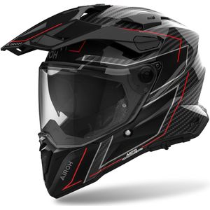 Adventure Helm Airoh Commander 2 Koolstofvezel