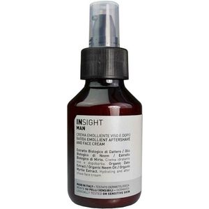 Insight - Man Emollient Aftershave & Face Cream - 100 ml