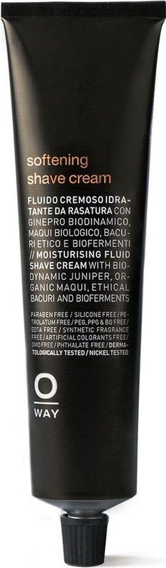 Oway - Softening Shave Cream - Scheercrème - Hydraterend - Plantenextracten