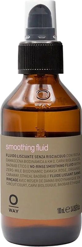 Oway - No-Rinse Smoothing Fluid - Haarstyling - Glanzend - Milieuvriendelijk
