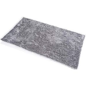 Sophie Maison Silky tapijt, 100% PES microvezel, grijs, 60 x 100 cm
