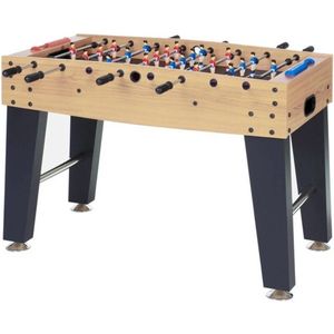 Garlando F-3 Maple Voetbaltafel - Kickertafel - Telescopische stangen - Voetbal - Esdoorn - voor het hele gezin - inclusief 2 balletjes