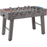 Garlando F-2 - Voetbaltafel - Kickertafel - Grijs Eiken - Telescopische stangen - Voetbal - Esdoorn - voor het hele gezin - inclusief 2 balletjes