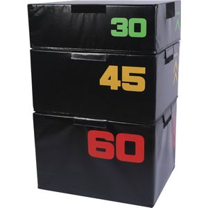Plyo Box Set - Zacht - Stapelbaar - PVC - 3 Stuks