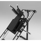 Toorx Professional Leg Press & Hack Squat HSX-3000 - Plate Loaded - Voor alle soorten halterschijven - Matzwart