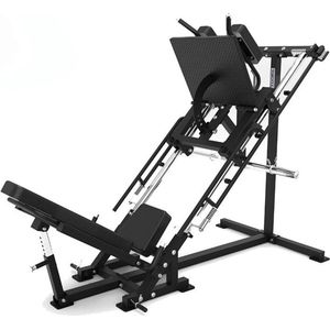 Toorx Professional Leg Press & Hack Squat HSX-3000 - Plate Loaded - Voor alle soorten halterschijven - Matzwart