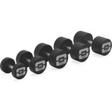 Toorx Professional MGP PRO Ronde Dumbbell - Rubber - per stuk - 18 kg