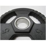 Toorx Fitness Rubber Olympische Halterschijf 50 mm - 5 kg - Per stuk