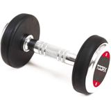 Toorx Fitness MGP Professional Rubber Dumbbell - Gewichten - Fitness - 14 kg - Per stuk - Beschikbaar van 2 kg tot en met 40 kg