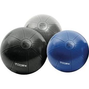 Toorx Fitness Fitness bal - Gymbal PRO - Yoga bal - Pilates bal - 500 kg Belastbaarheid - 55 cm - Blauw