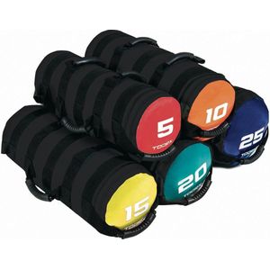 Toorx Fitness Powerbag met 6 handvatten blauw/zwart 25 kg