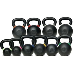 Toorx Fitness - Kettlebell- 36 kg - Gietijzer - Gewicht - Zwart