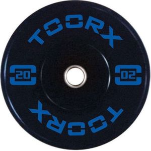 Halterschijf - 50 mm Bumper Plate - Olympische Gewicht Schijf - Toorx Professional 20 kg