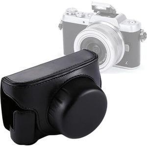 Camerabeschermingskoffer Full Body Camera PU Lederen Camera Case Bag met riem voor Panasonic Lumix GF7 / GF8 / GF9 Camera draagband