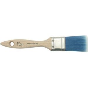 Fleur Paint 14012 penseel van kunstvezel, 1,5 x 4 cm, blauw/wit