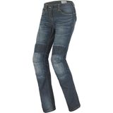 Spidi - J & Racing - Jeans - Blauw - Katoen/Cordura - CE-goedgekeurde Kniebescherming