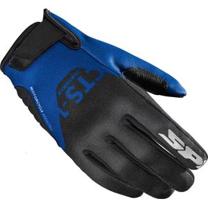 SPIDI CTS-1 K3 motorhandschoenen (zwart/blauw, M)