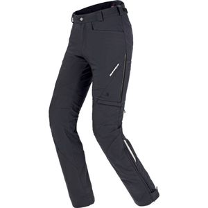 Spidi Stretch Tex Deep Black Motorcycle Pants  Broek