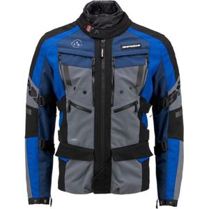 Spidi - 4 Season Evo - Motorjas - Blauw - Polyester - Slijtvast